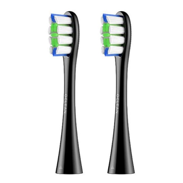 Фото - Насадка для зубної щітки Oclean P1C5 B02 Professional Clean Brush Head Black 2 шт. (6970810553857)