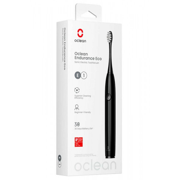 Фото - Зубна щітка електрична Oclean Endurance Eco Electric Toothbrush Black (6970810553321)
