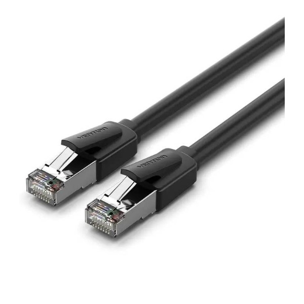 Фото - Кабель патч-корд Vention CAT 8 SFTP Ethernet, 1 m Black (IKKBF)