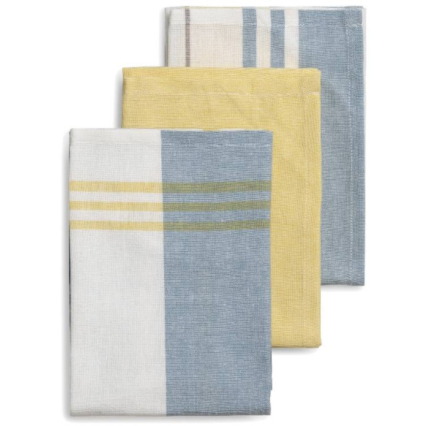 Фото - Набір рушників Kela Pasado сонячно-жовтий 65х45 см 3 шт. (15975)