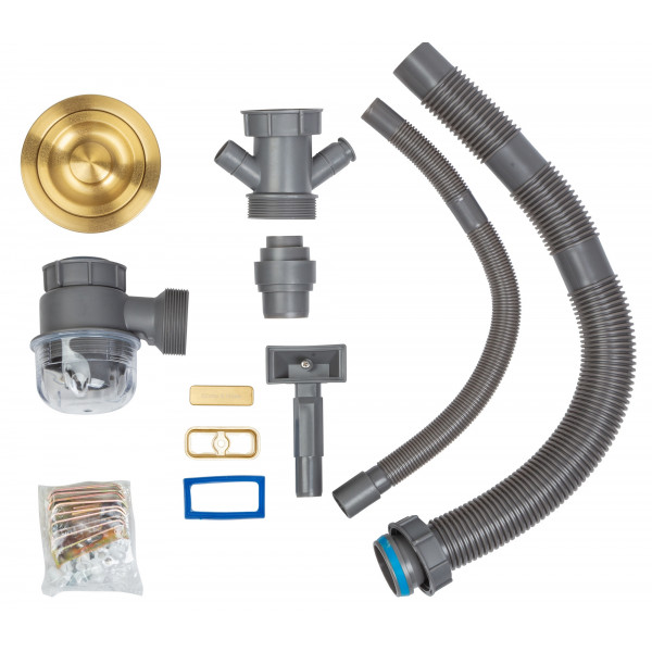 Фото - Мийка кухонна Gunter & Hauer Ruwer 5522 Gold