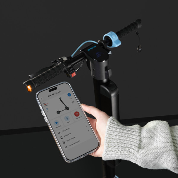 Фото - Электросамокат Proove Model X-City Pro 2 App 350W Black/Blue (XCPN35025101)