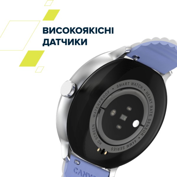 Фото - Смарт-часы Canyon Jacky SW-69 White Blue (CNS-SW69WB)