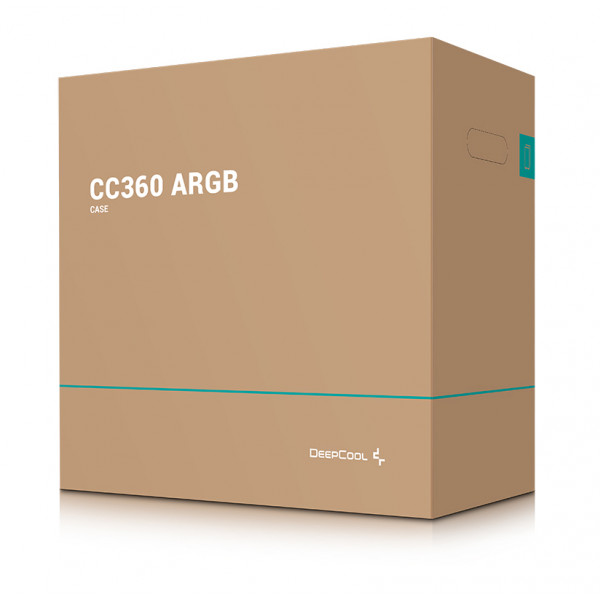 Фото - Корпус Deepcool CC360 ARGB (R-CC360-BKAPM3-G-1) без БЖ