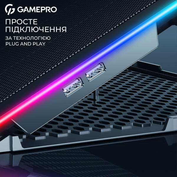 Фото - Подставка под ноутбук охлаждающая GamePro CP1090