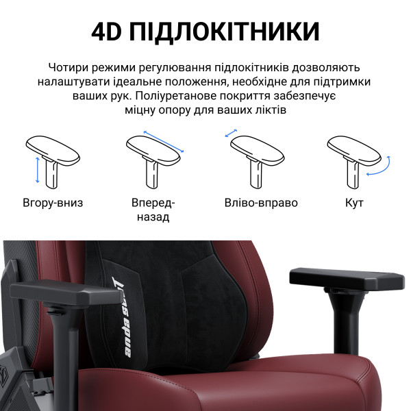 Фото - Кресло для геймеров Anda Seat Kaiser 3E XL Dark Grey Fabric (AD23YC-XL-09-GB-CF-G01)