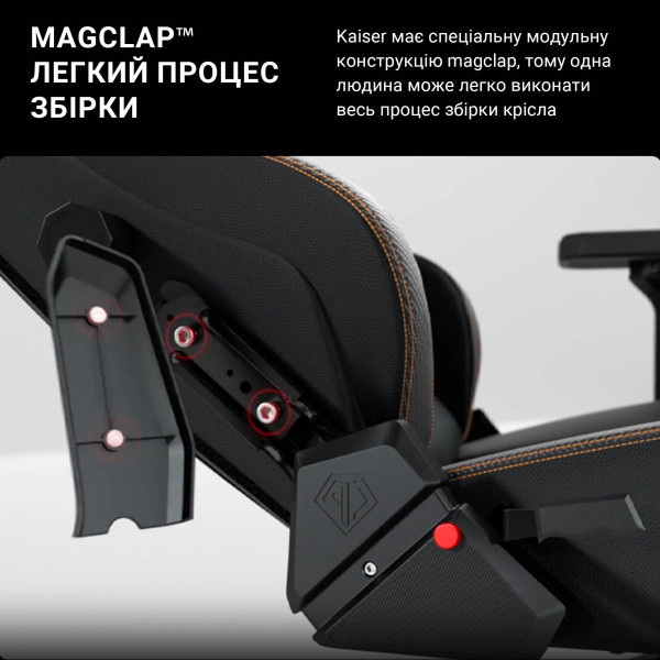 Фото - Крісло для геймерів Anda Seat Kaiser 3 Size L Green (AD12YDC-L-01-E-PV/C)