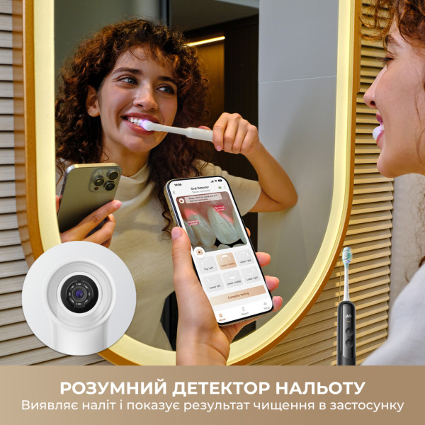 Фото - Зубная щетка электрическая Mova Fresh 20 Sensus White (ATS25B-WH)