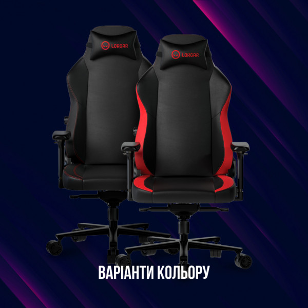 Фото - Кресло для геймеров Lorgar Embrace 533 Black Red (LRG-CHR533BR)
