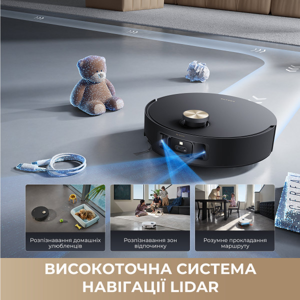 Фото - Робот-пилосос миючий Dreame Aqua 10 Roller White (RLH31CE-wh)