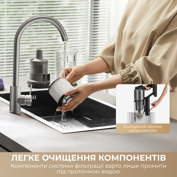 Фото - Пылесос ручной для дома Dreame Z30 AquaCycle