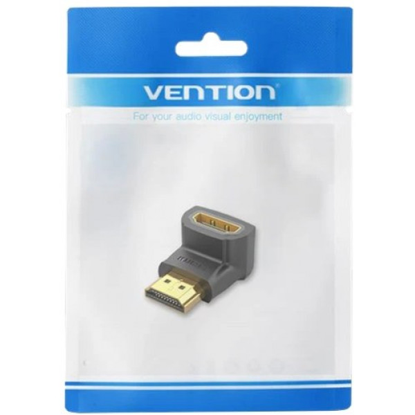 Фото - Перехідник HDMI Vention HDMI F HDMI M (AIOB0)