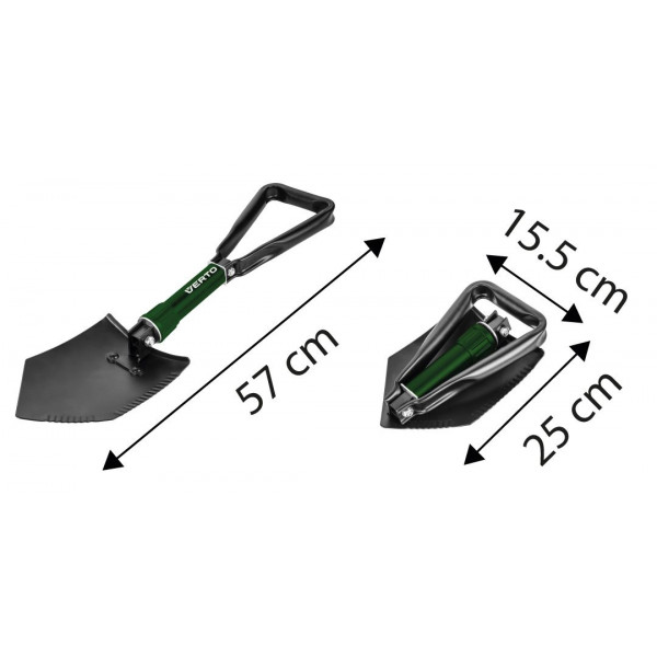 Фото - Лопата VERTO 58 см (15G075)