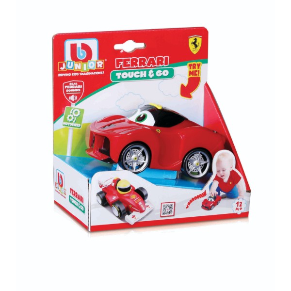 Фото - Базовый игровой транспорт для малыша Bb Junior Ferrari LaFerrari (звук и движение) (16-81609C)
