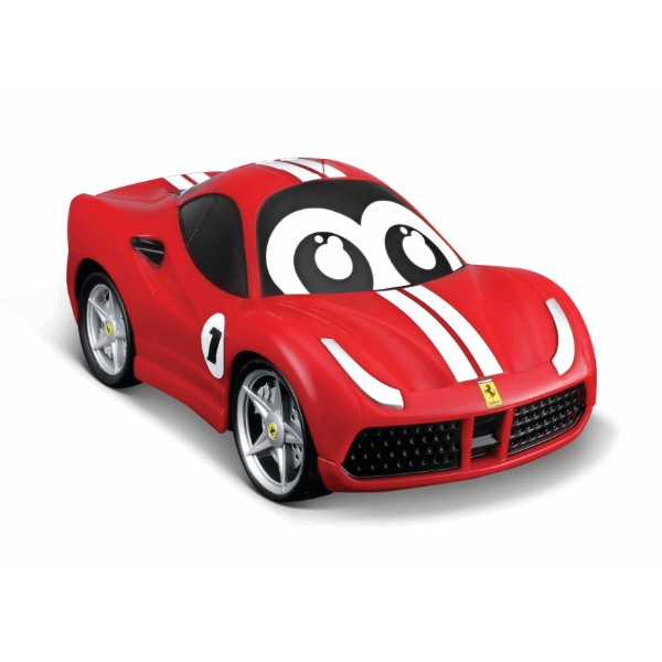 Фото - Базовый игровой транспорт для малыша Bb Junior Pullback Racer Ferrari 488 GTB (16-85009) Фото - Базовый игровой транспорт для малыша Bb Junior Pullback Racer Ferrari 488 GTB (16-85009)
