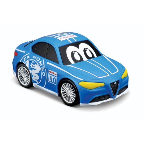 Фото - Базовый игровой транспорт для малыша Bb Junior Pullback Racer Alfa Romeo (16-85141) Фото - Базовый игровой транспорт для малыша Bb Junior Pullback Racer Alfa Romeo (16-85141)