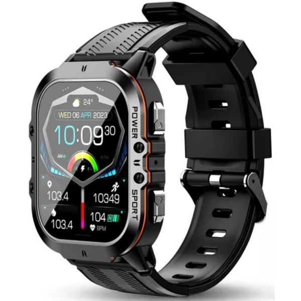 Фото - Смарт-годинник OUKITEL BT20 Black-Orange