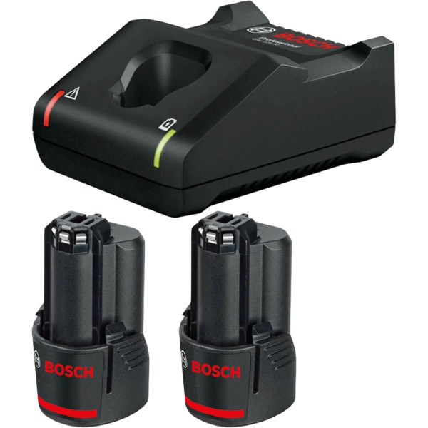 Фото - Акумулятор для електроінструментів Bosch Professional GBA 12В 2х3.0А·год ЗП GAL 12V-40 (1.600.A01.9RD)