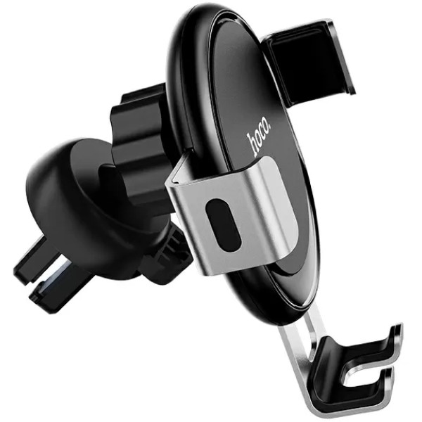Фото - Автодержатель HOCO CA56 Black Silver (6931474760296)