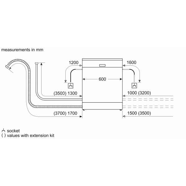 Фото - Посудомоечная машина отдельностоящая Siemens SN15EI00KT