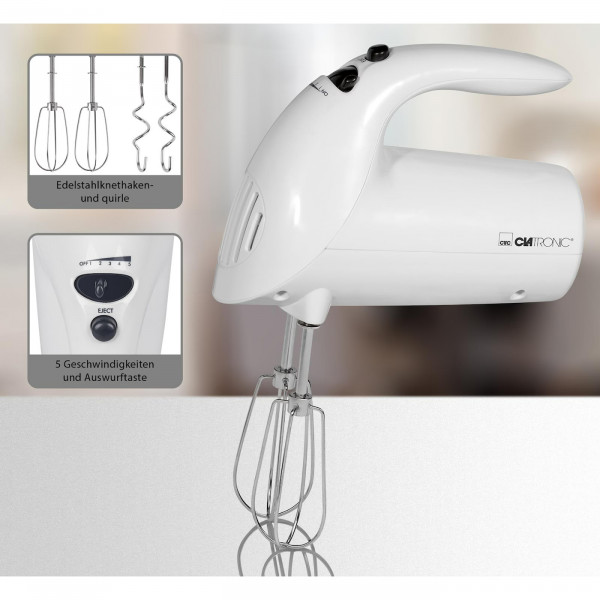 Фото - Миксер Clatronic HM 3014 White