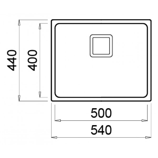 Фото - Мийка кухонна Elleci W-Square 500