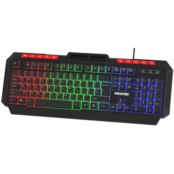 Фото - Клавиатура проводная игровая Maxxter KBG-UML-02B-UA