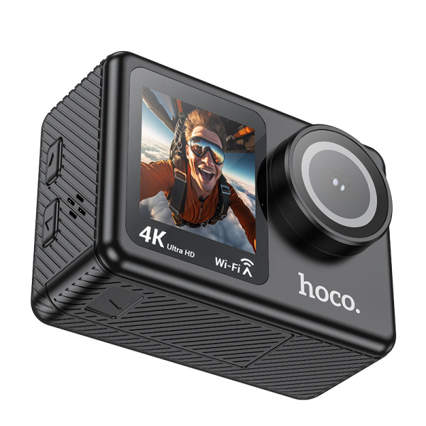 Фото - Экшн-камера HOCO DV101 dual color screen sports camera Black