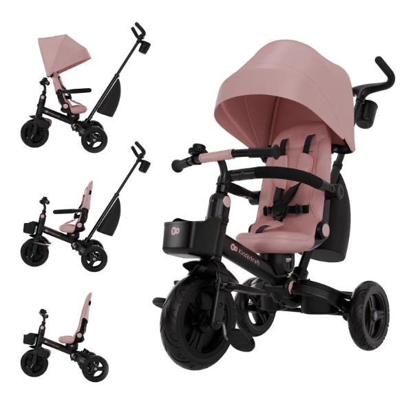 Фото - Триколісний велосипед Kinderkraft Aveo 2 Plus Pink (KRAVEO02PNK0000)