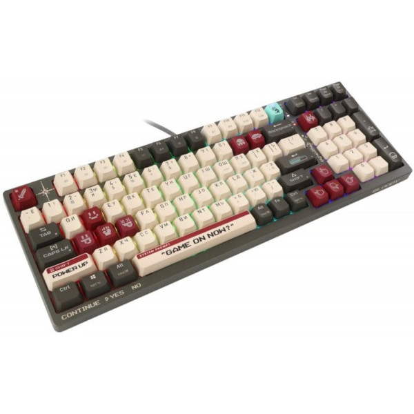 Фото - Клавіатура бездротова ігрова Bloody WS98 (Pixels Red)