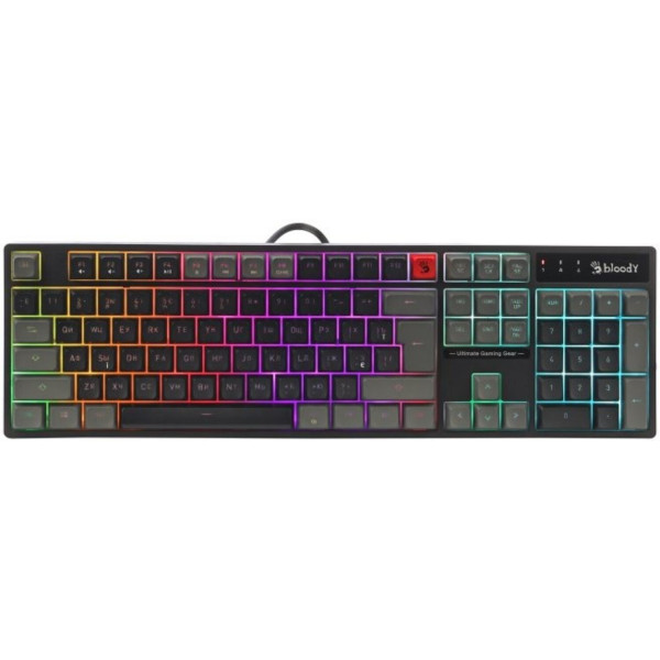 Фото - Клавиатура проводная игровая Bloody B230N (Black)
