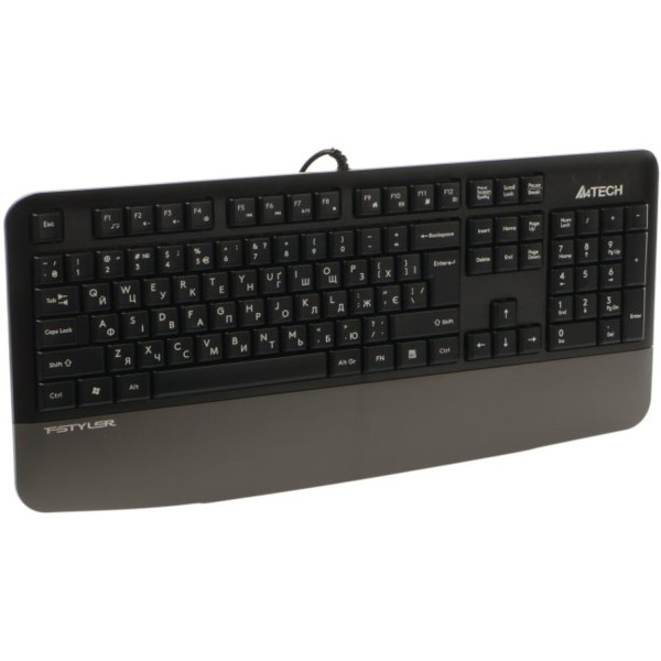 Фото - Клавіатура дротова A4tech FK20 (Grey)