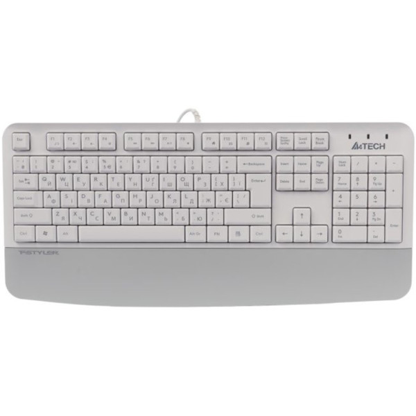 Фото - Клавіатура дротова A4tech FK20 (White)