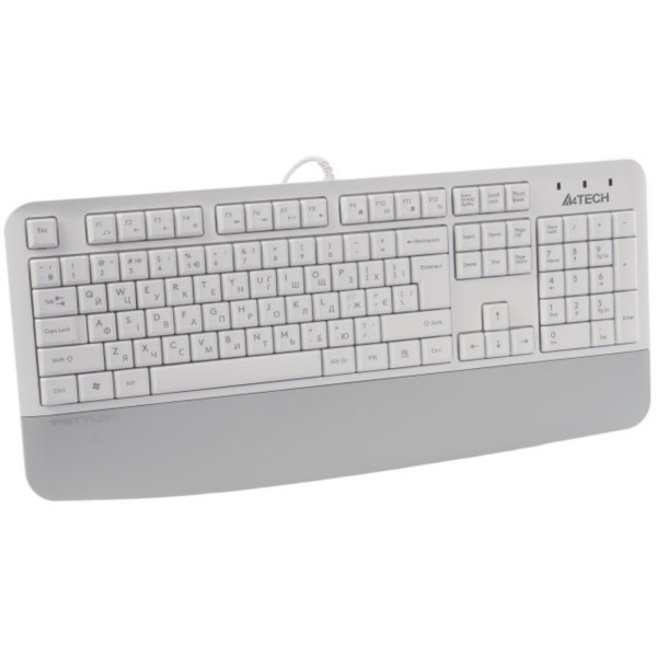 Фото - Клавіатура дротова A4tech FK20 (White)