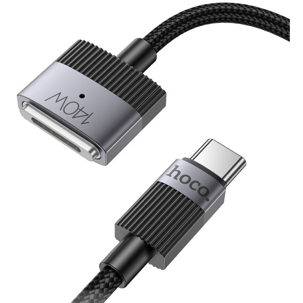 Фото - Кабель синхронізації даних HOCO U141 Magnetic charging cable Type-C to Mag3 Black (6942007642088)