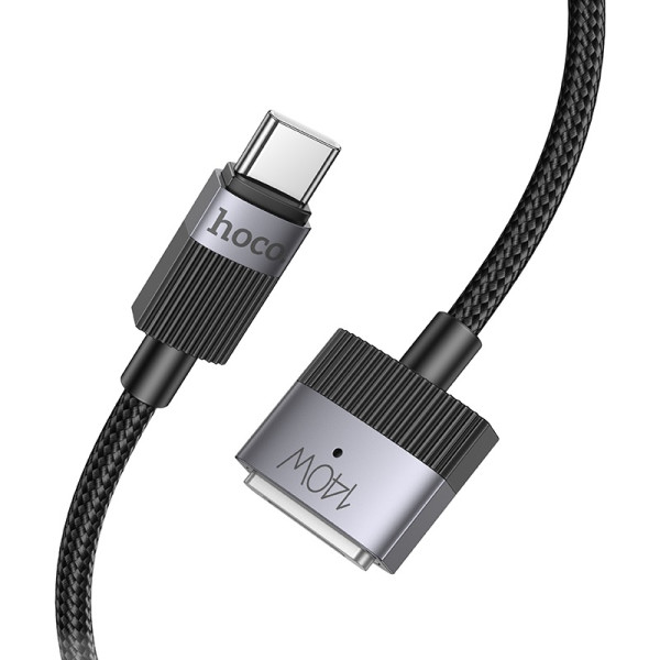 Фото - Кабель синхронізації даних HOCO U141 Magnetic charging cable Type-C to Mag3 Black (6942007642088)