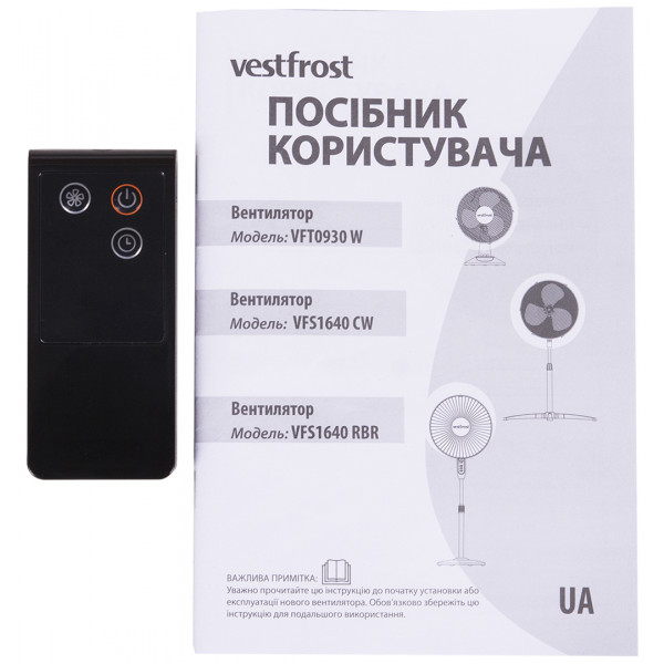 Фото - Вентилятор підлоговий Vestfrost VFS1640 RBR
