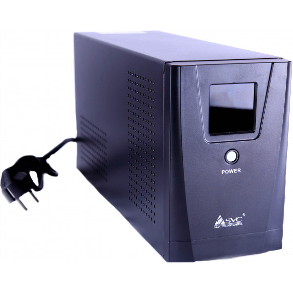 Фото - Джерело безперебійного живлення SVC 1500VA (SL-1.5KS-LCD)
