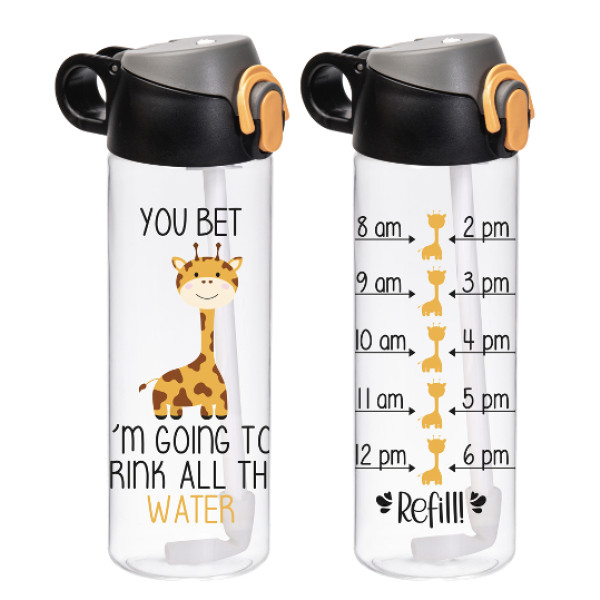 Фото - Пляшка для води Herevin Giraffe 0.75 л (161684-052)