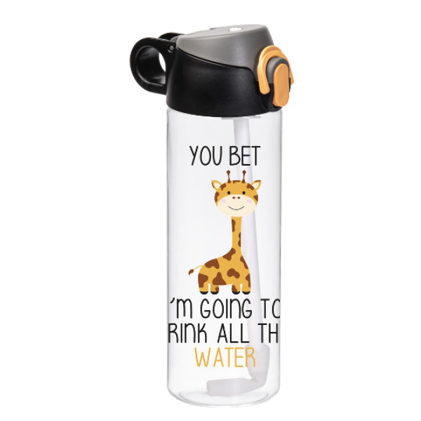 Фото - Пляшка для води Herevin Giraffe 0.75 л (161684-052) Фото - Пляшка для води Herevin Giraffe 0.75 л (161684-052)