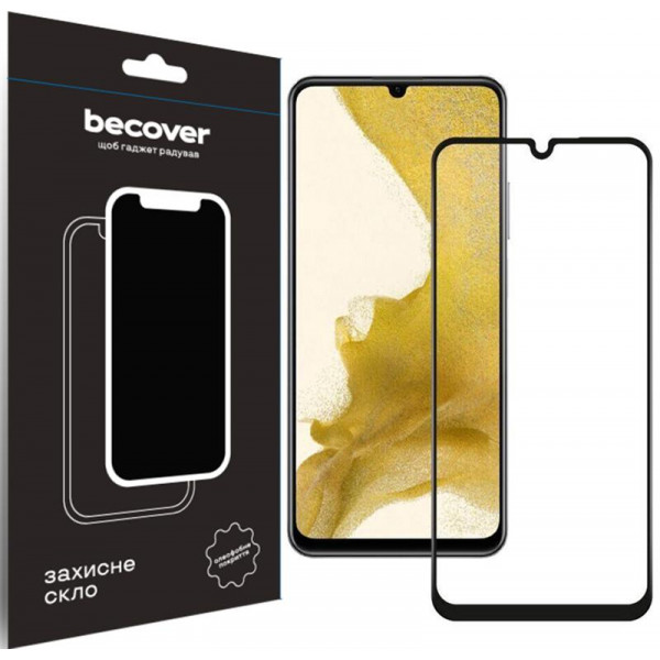 Фото - Захисне скло для смартфону BeCover for Samsung Galaxy A25 SM-A256 5G Black (710540)