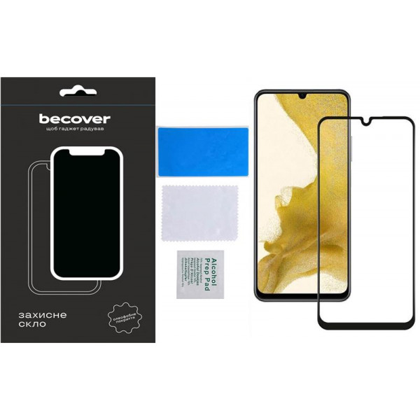 Фото - Захисне скло для смартфону BeCover for Samsung Galaxy A25 SM-A256 5G Black (710540)