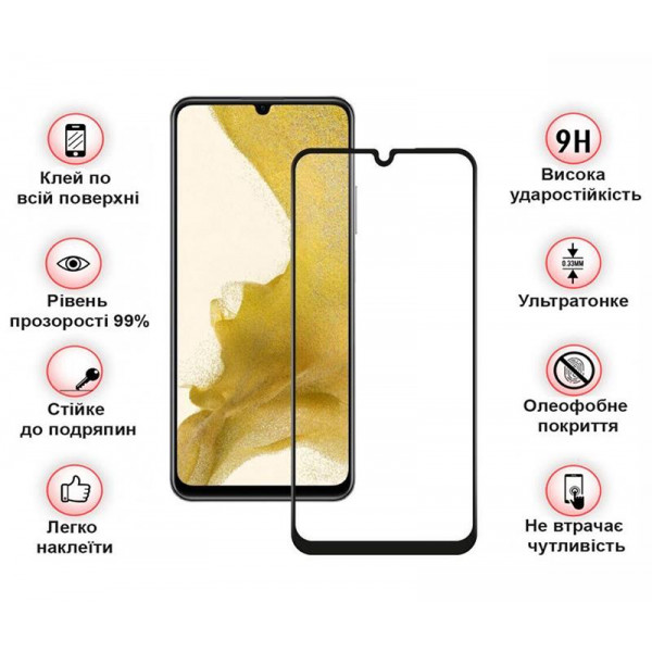 Фото - Захисне скло для смартфону BeCover for Samsung Galaxy A25 SM-A256 5G Black (710540)