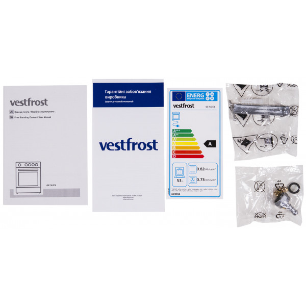 Фото - Плита газова Vestfrost GE 56 EX