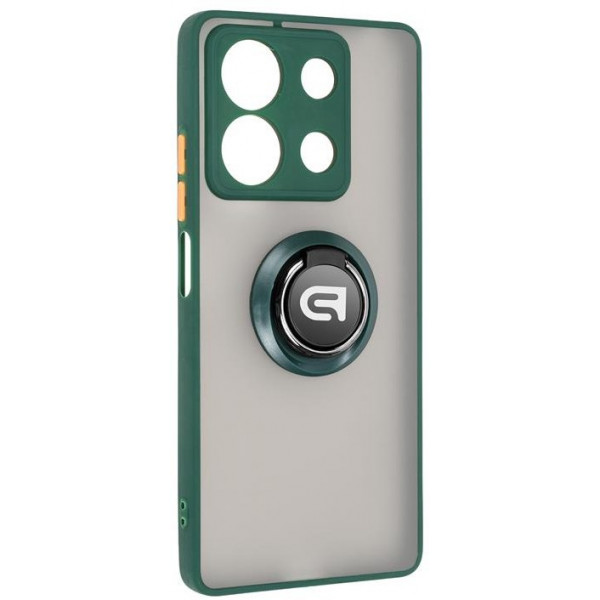 Фото - Чохол для смартфону Armorstandart Frosted Matte Ring for Xiaomi Redmi Note 13 5G Dark Green (ARM72722)