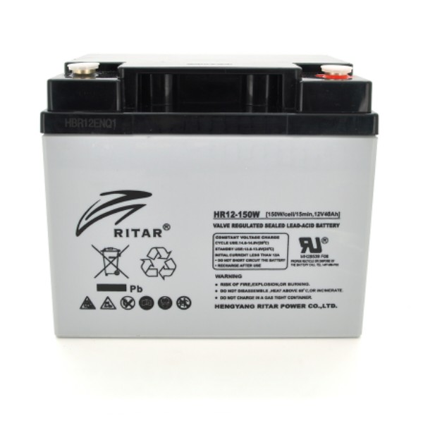 Фото - Акумулятор для ДБЖ Ritar HR12150W 12V 40.0Ah (16253)