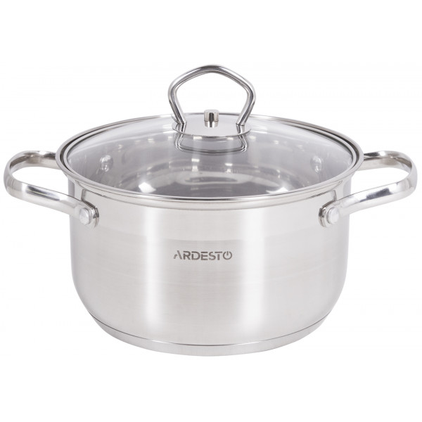 Фото - Набор посуды Ardesto AR1908GSS Gemini Bari 8 пр.