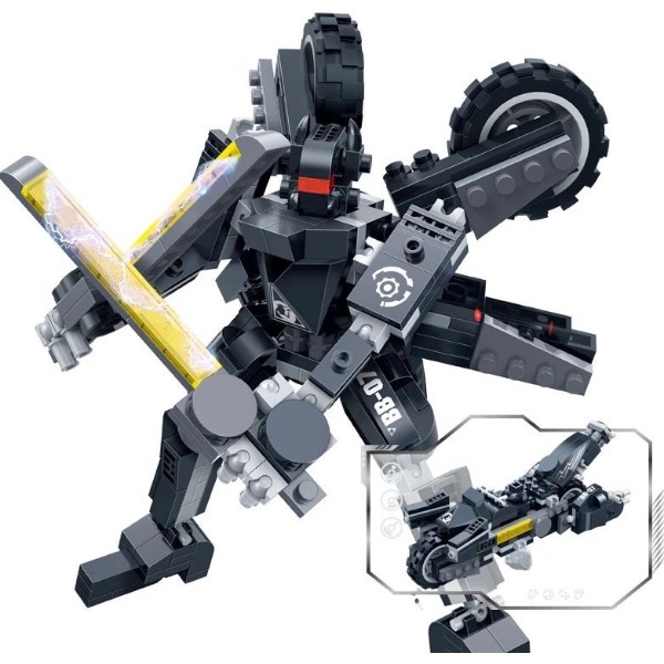 Фото - Пластиковый конструктор Banbao "Mech 2" Блэйд (255 элм.) (6319)