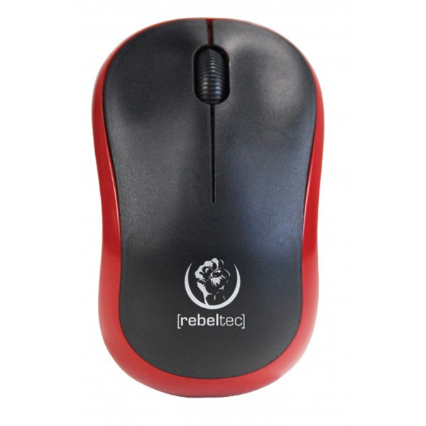 Фото - Миша бездротова Rebeltec Meteor Red/Black