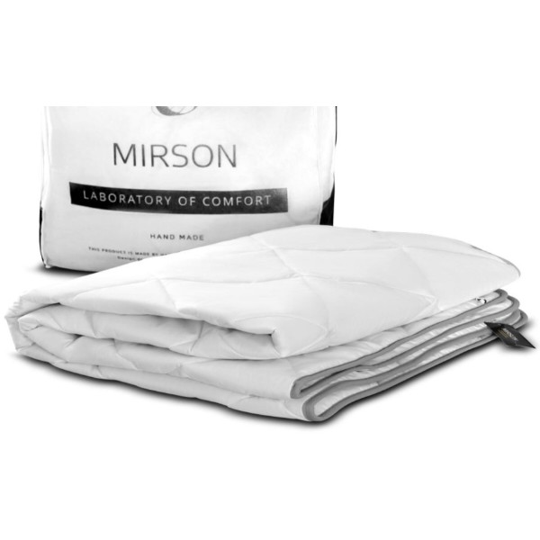 Фото - Ковдра літня двоспальна євро MirSon Silk Royal Pearl 0504 літо 220х240 см (2200000038586)